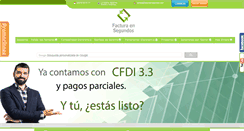 Desktop Screenshot of facturaensegundos2.com